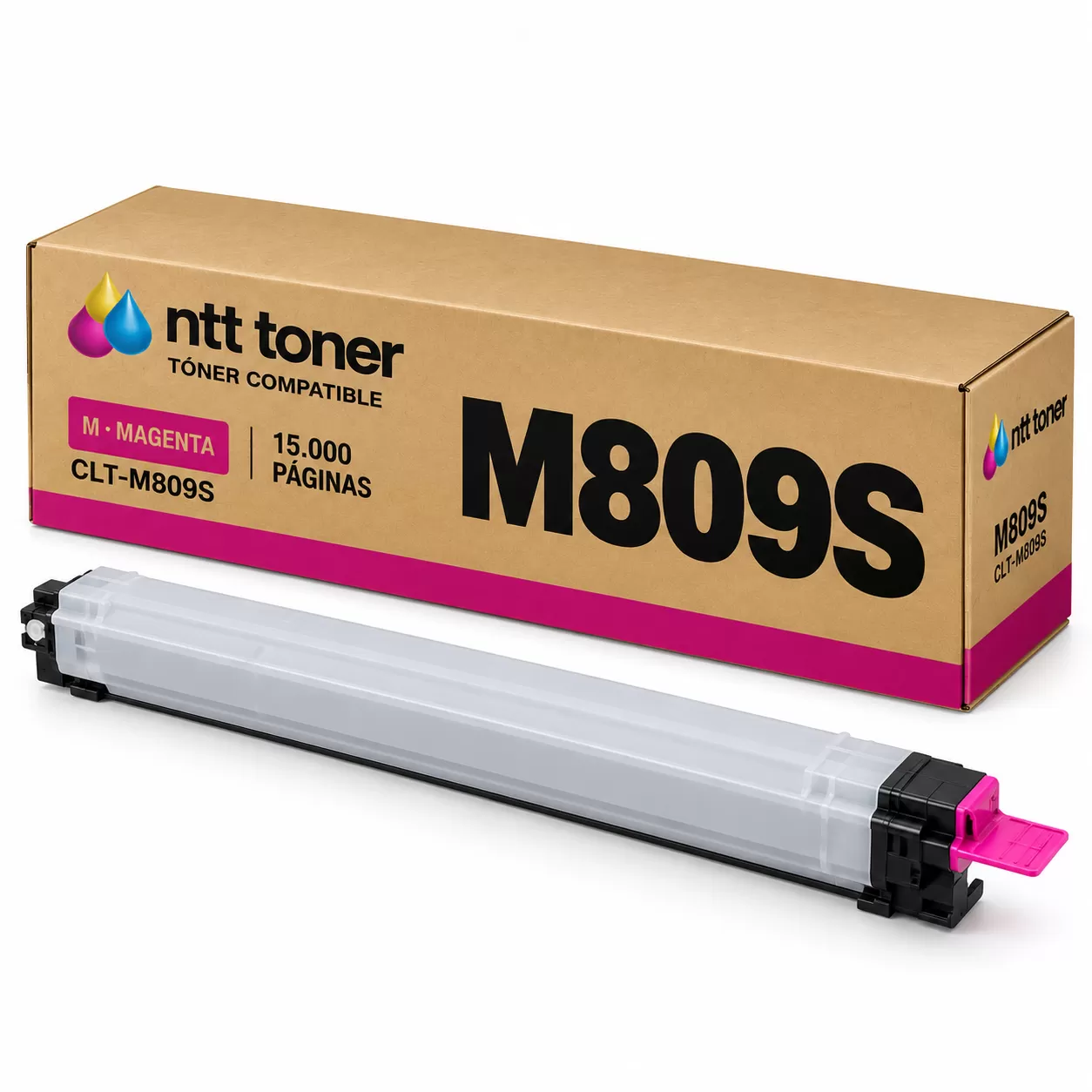 Toner Samsung CLT-M809S Magenta Compatible